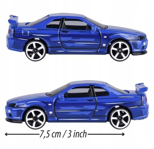 Majorette - Nissan Skyline GT-R (R34) (Luz)