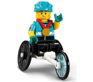 LEGO Minifigures Seria 22 - Zawodnik na Wózku Wyścigowym