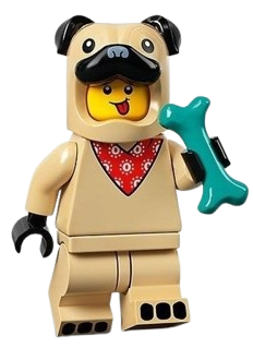 LEGO Minifigures Seria 21 - Kostium Psa Mopsa