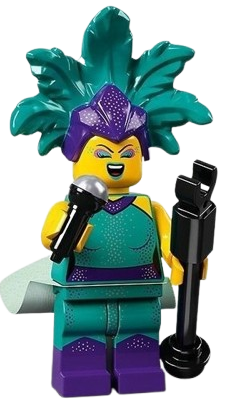 LEGO Minifigures Seria 21 - Piosenkarka Kabaretowa