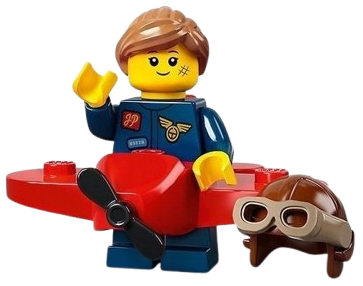 LEGO Minifigures Seria 21 - Dziewczynka Pilot
