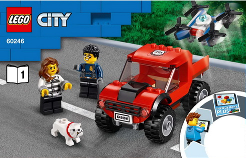 Lego city instrukcja nr 1 od zestawu 60246