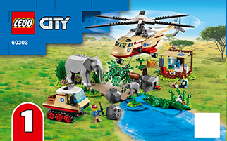 Lego city instrukcja nr 1 od zestawu 60302