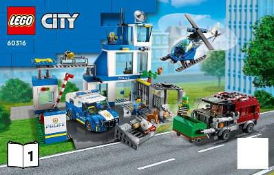Lego city instrukcja nr 1 od zestawu 60316