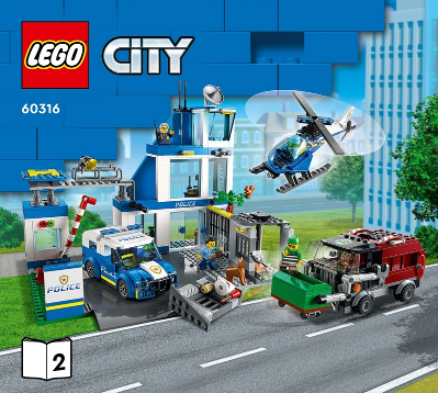 Lego city instrukcja nr 2 od zestawu 60316