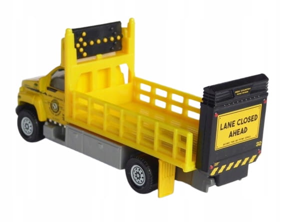 Matchbox Working Rigs - GMC 3500 Attenuator Truck (Luz)