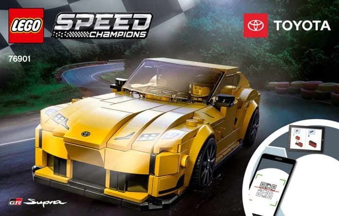 Lego Speed Champions Instrukcja od zestawu 76901