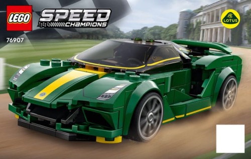 Lego Speed Champions Instrukcja od zestawu 76907