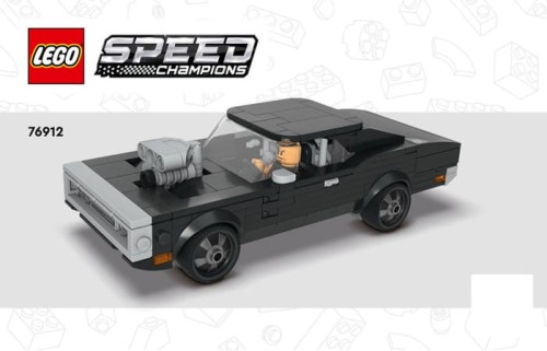 Lego Speed Champions Instrukcja od zestawu 76912