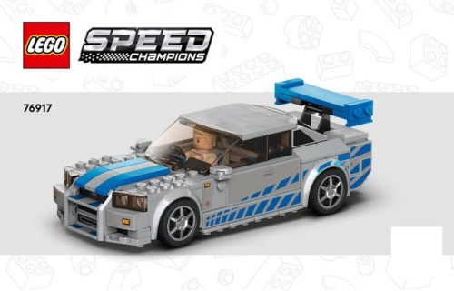 Lego Speed Champions Instrukcja od zestawu 76917