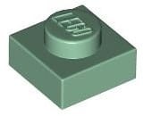 Lego Płytka 1x1 Piaskowy Zielony