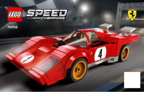 Lego Speed Champions Instrukcja od zestawu 76906