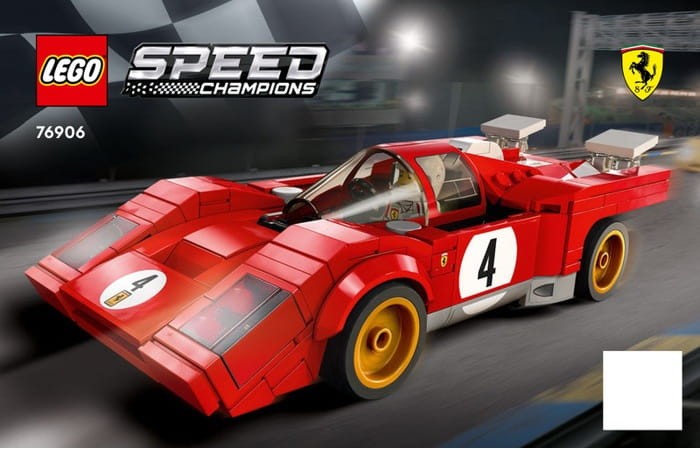 Lego Speed Champions Instrukcja od zestawu 76906