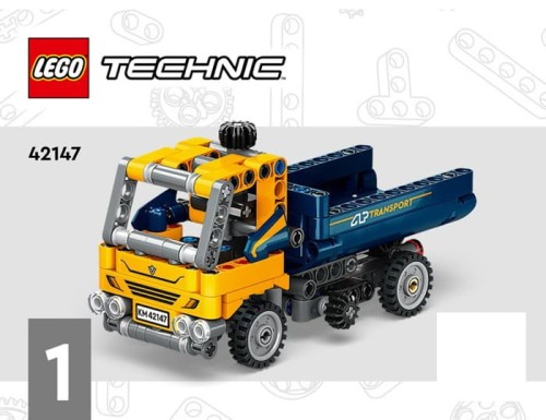 Lego Technic Instrukcja nr 1 od zestawu 42147