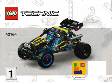 Lego Tachnic instrukcja nr 1 od zestawu 42164