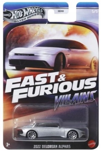 HOT WHEELS Fast &amp; Furious Villains - 2022 DeLoran Alpha 5