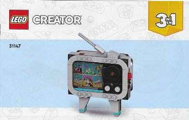 Lego Creator instrukcja nr 3 od zestawu 31147