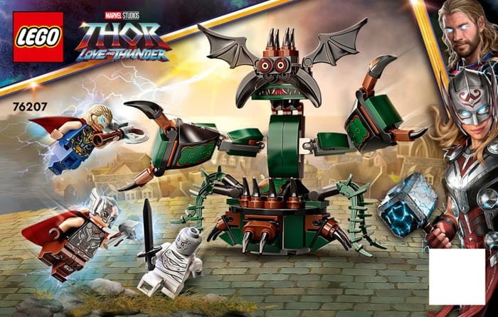 Lego Super Heroes  Instrukcja od zestawu 76207