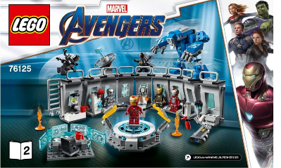 Lego Super Heroes instrukcja nr 2 od zestawu 76125