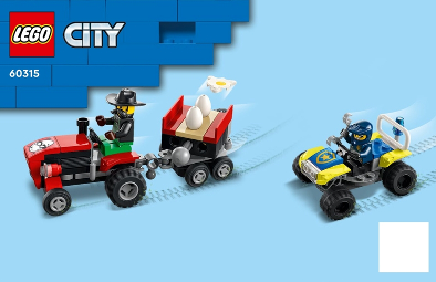 Lego City instrukcja nr 1 od zestawu 60315