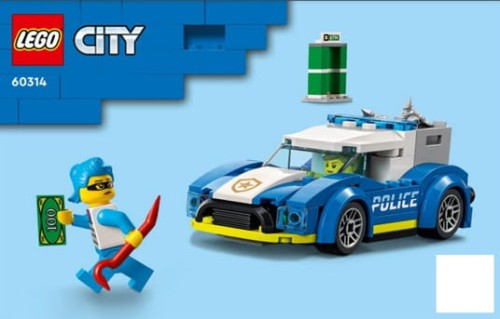 Lego City instrukcja nr 1 od zestawu 60314