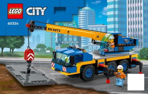 Lego City instrukcja od zestawu 60324