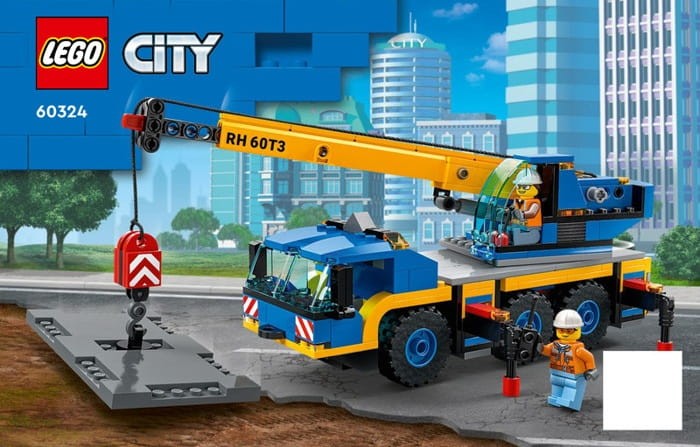 Lego City instrukcja od zestawu 60324