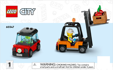 Lego City instrukcja nr 1 od zestawu 60347