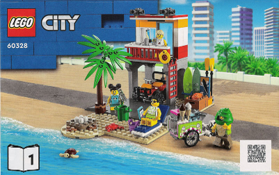 Lego City instrukcja nr 1 od zestawu 60328