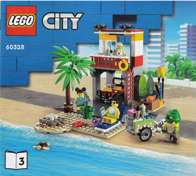 Lego City instrukcja nr 3 od zestawu 60328