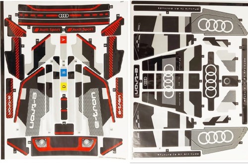 Lego Technic - Naklejki z zestawu 42160