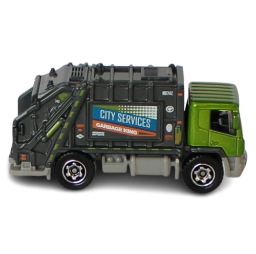 Matchbox - MBX EV Trash Truck Śmieciarka (Luz)