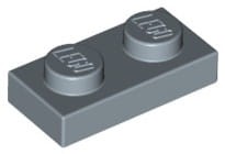 Lego Płytka 1x2 Piaskowy Niebieski