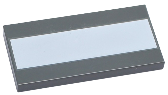 LEGO Płytka Płaska 2x4 Pas Drogowy