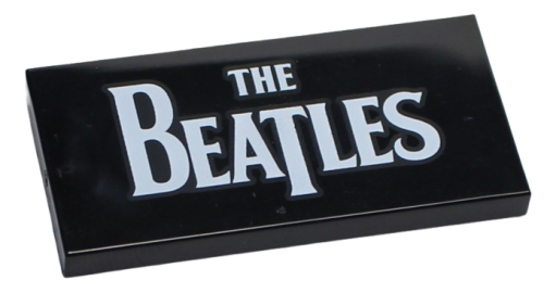LEGO Płytka Płaska 2x4 'THE BEATLES'
