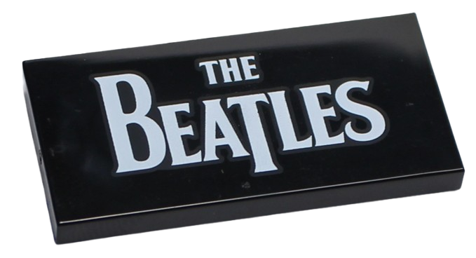 LEGO Płytka Płaska 2x4 'THE BEATLES'