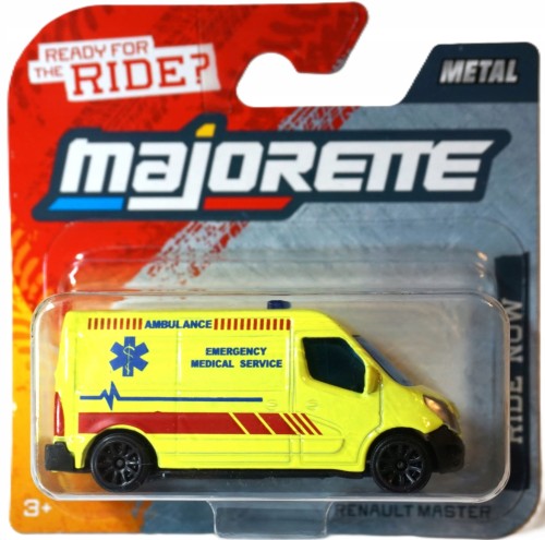 Majorette Street Cars - Renault Master Ambulans