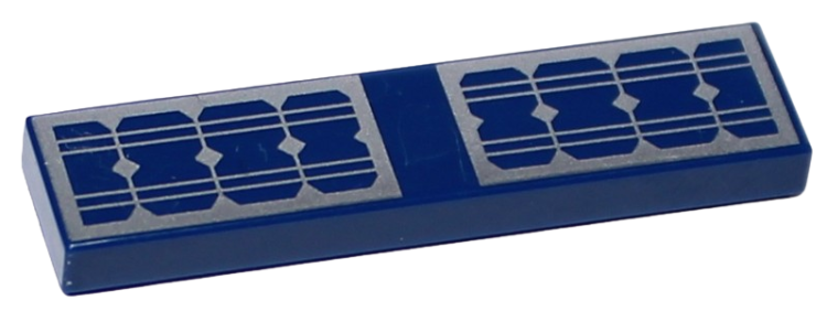 LEGO Płytka Płaska 1x4 Solar/Panel Słoneczny