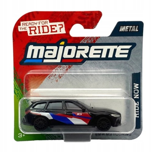 Majorette Street Cars - BMW M3 Touring Czarny