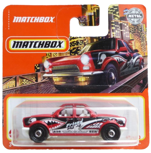 MATCHBOX - Push 'N Puller (czerwony)