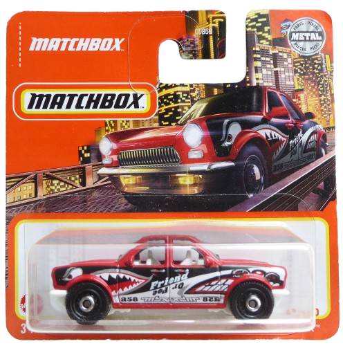 MATCHBOX - Push 'N Puller (czerwony)