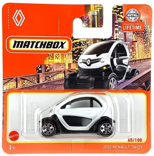 MATCHBOX - 2022 Renault Twizy (biały)