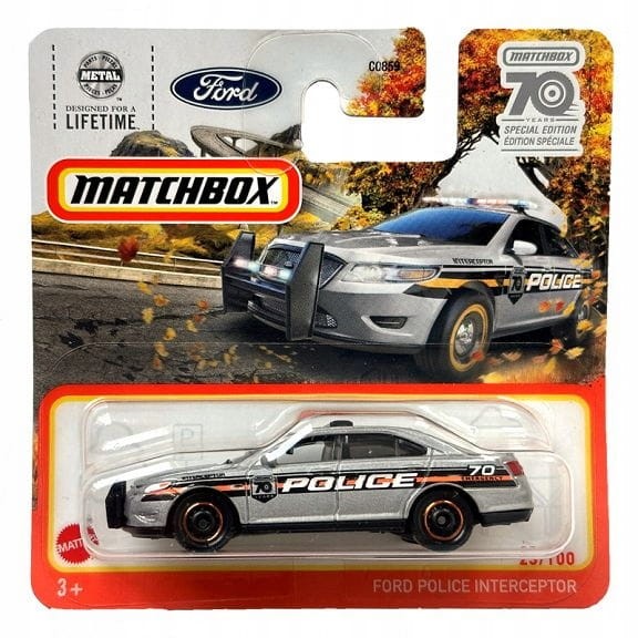 MATCHBOX - Ford Police Interceptor (70 Years)