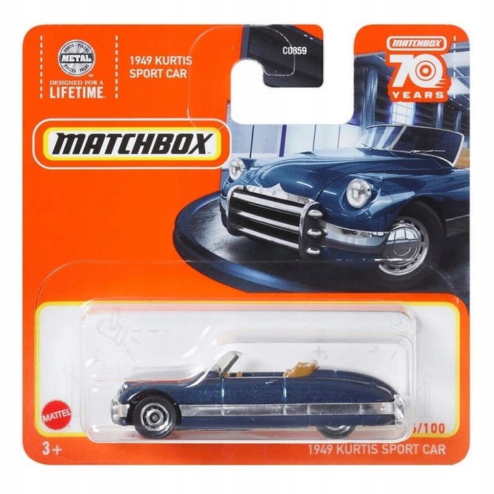 MATCHBOX - 1949 Kurtis Sport Car