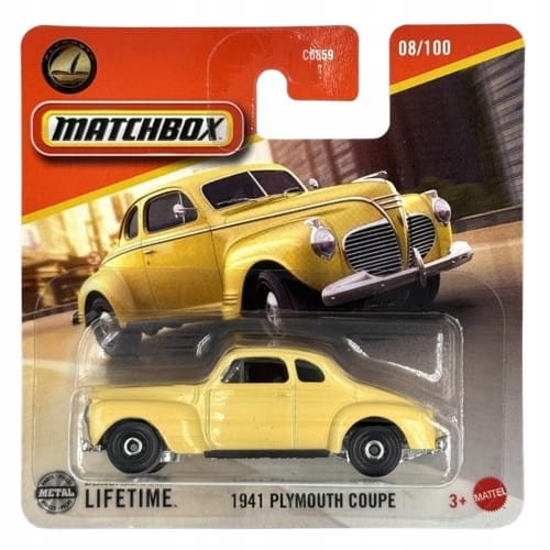 MATCHBOX - 1941 Plymouth Coupe