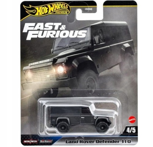 Hot Wheels Premium Fast &amp; Furious - Land Rover Defender 110