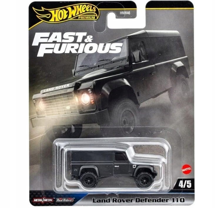 Hot Wheels Premium Fast &amp; Furious - Land Rover Defender 110