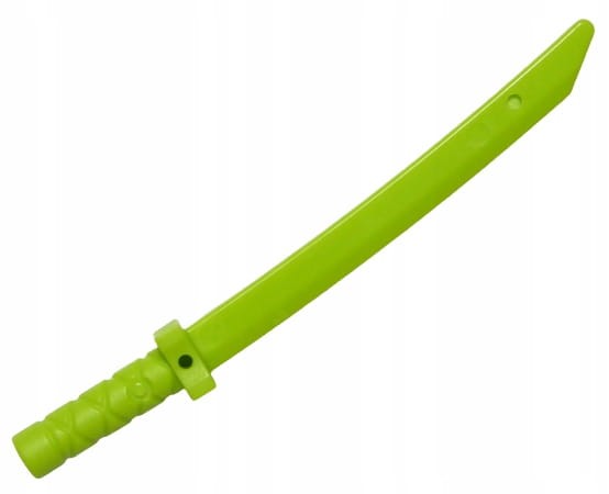 LEGO Akcesoria - Ninja Miecz Katana Limonka