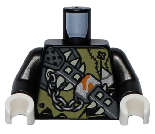 LEGO Ninjago - Tors Talon/Muzzle/Daddy/Dragon przód