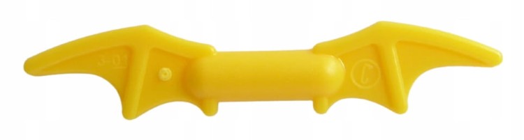 LEGO Akcesoria - Broń Batmana Batarang Żółty